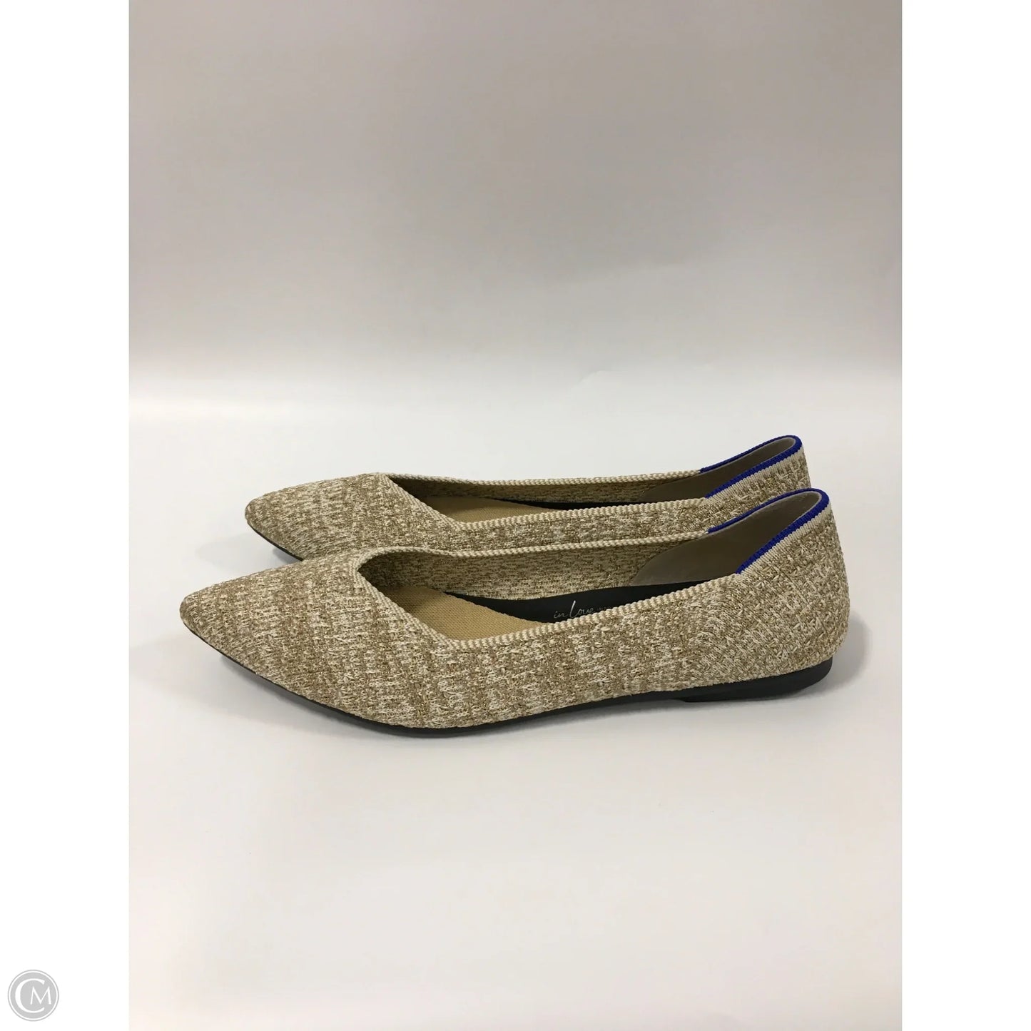 Shoes Flats By Rothys In Beige, Size: 9.5