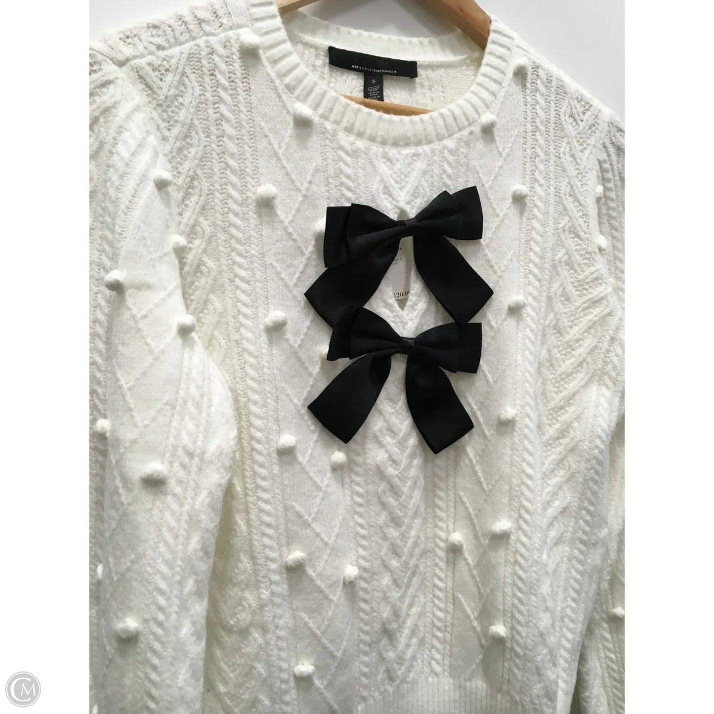 Sweater By White House Black Market In White, Size: S