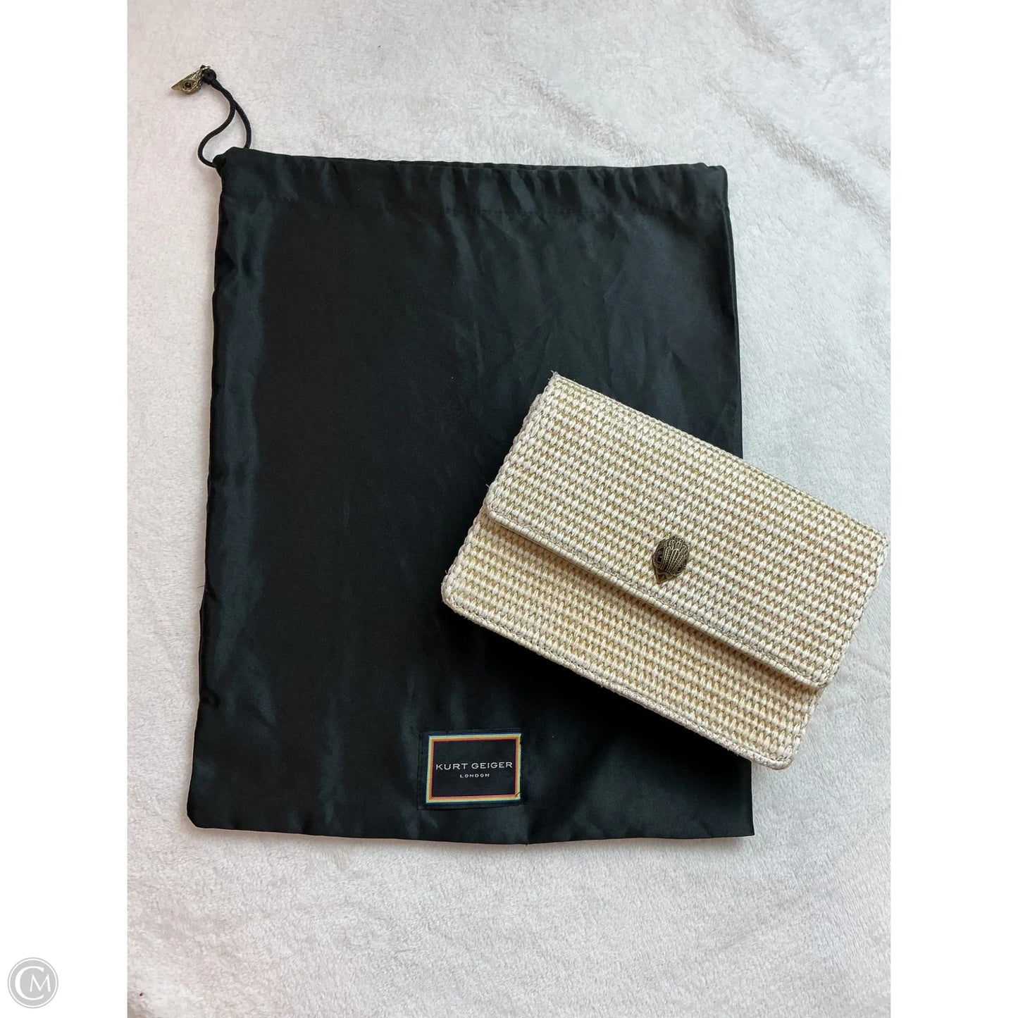 Clutch Designer By Kurt Geiger, Size: Medium