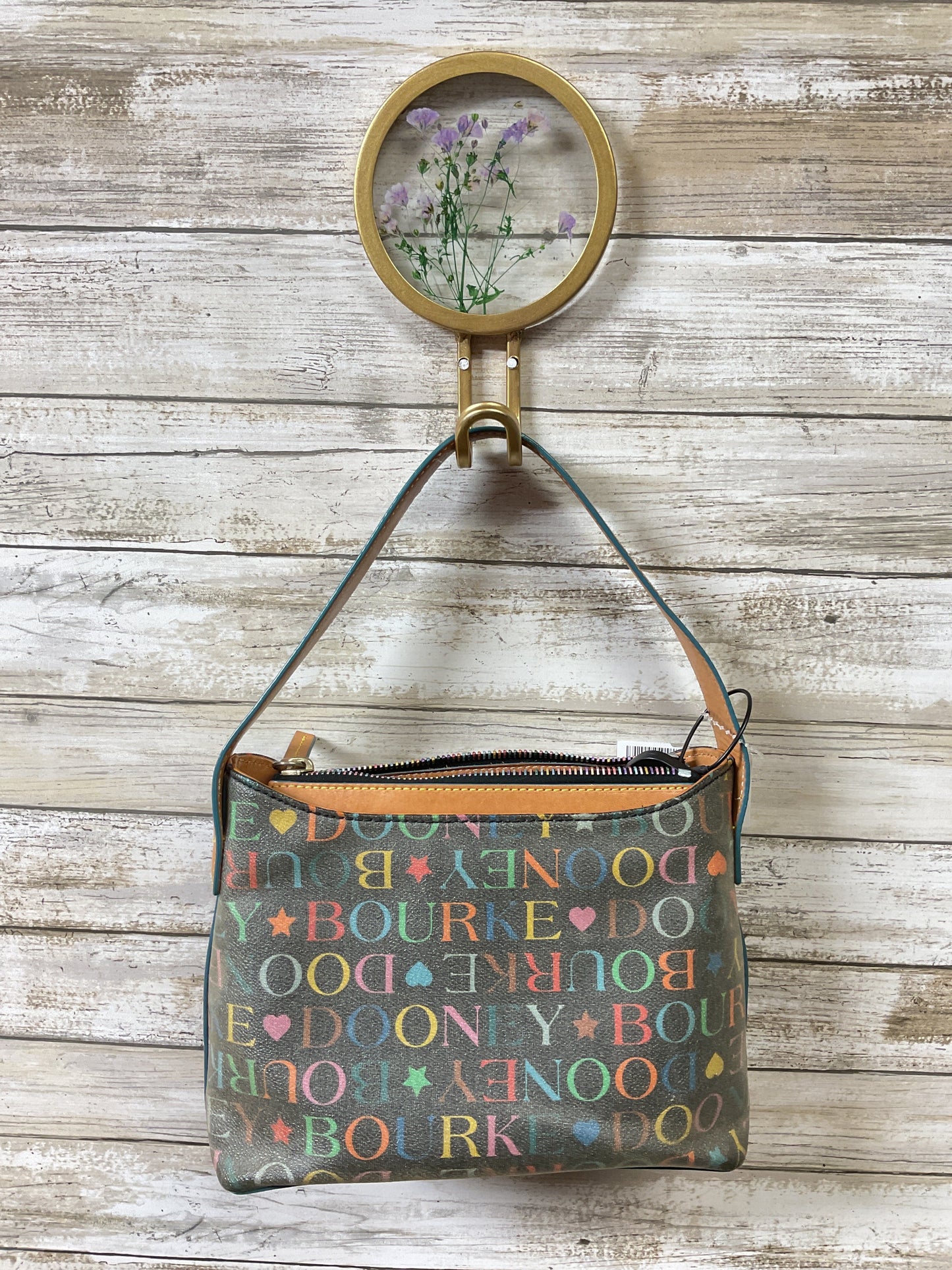 Handbag Designer By Dooney And Bourke In Multi, Size:Small