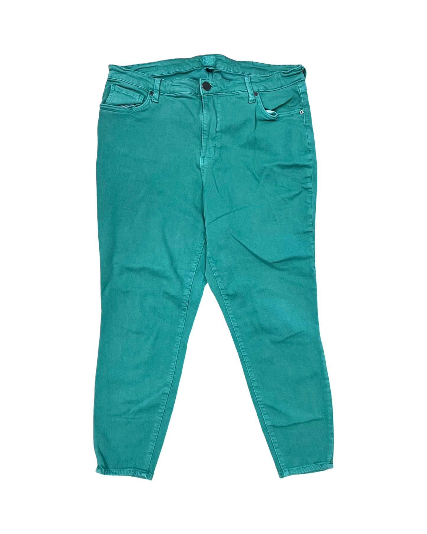 Pants Chinos & Khakis By Kut In Green, Size:16