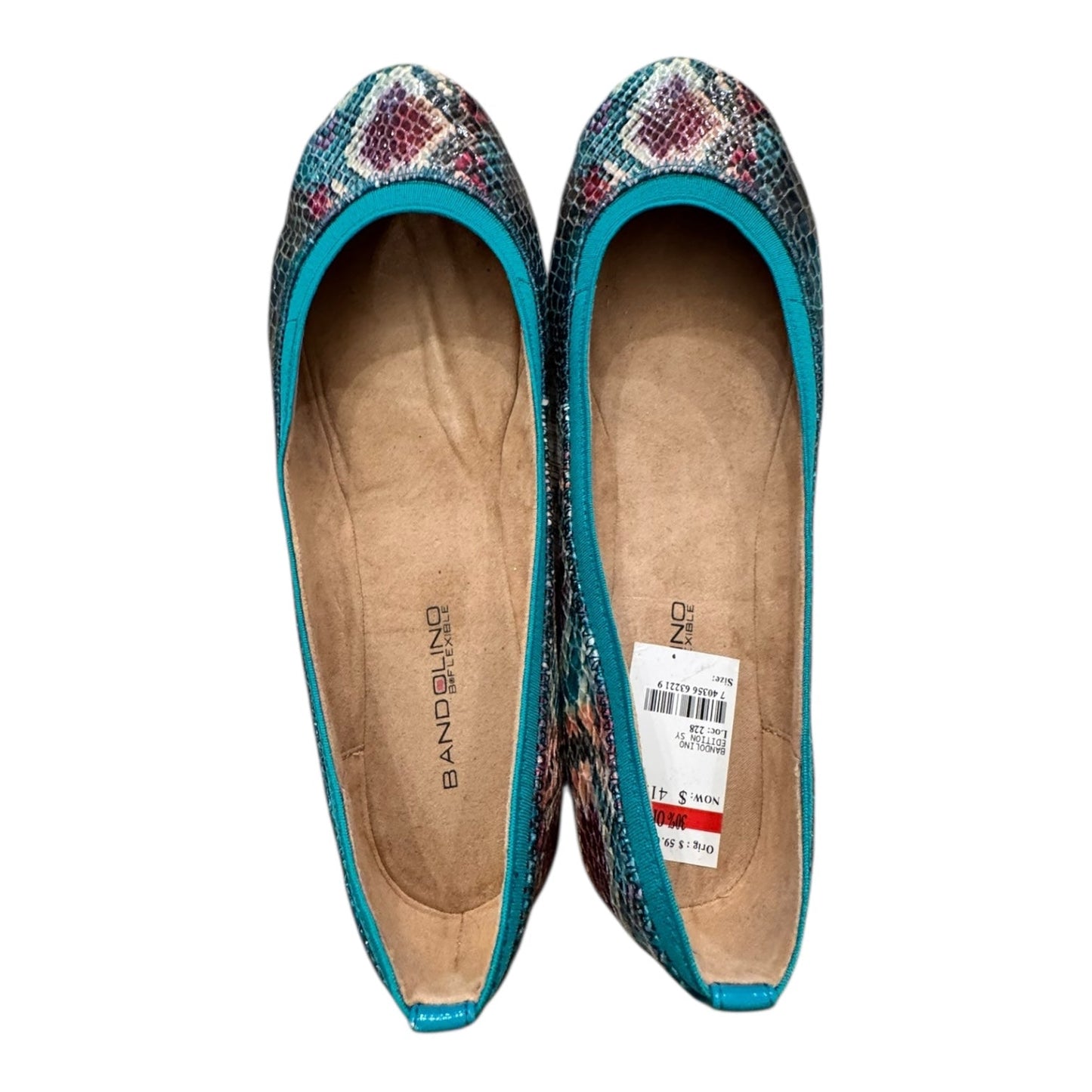 Shoes Flats By Bandolino In Multi, Size:9
