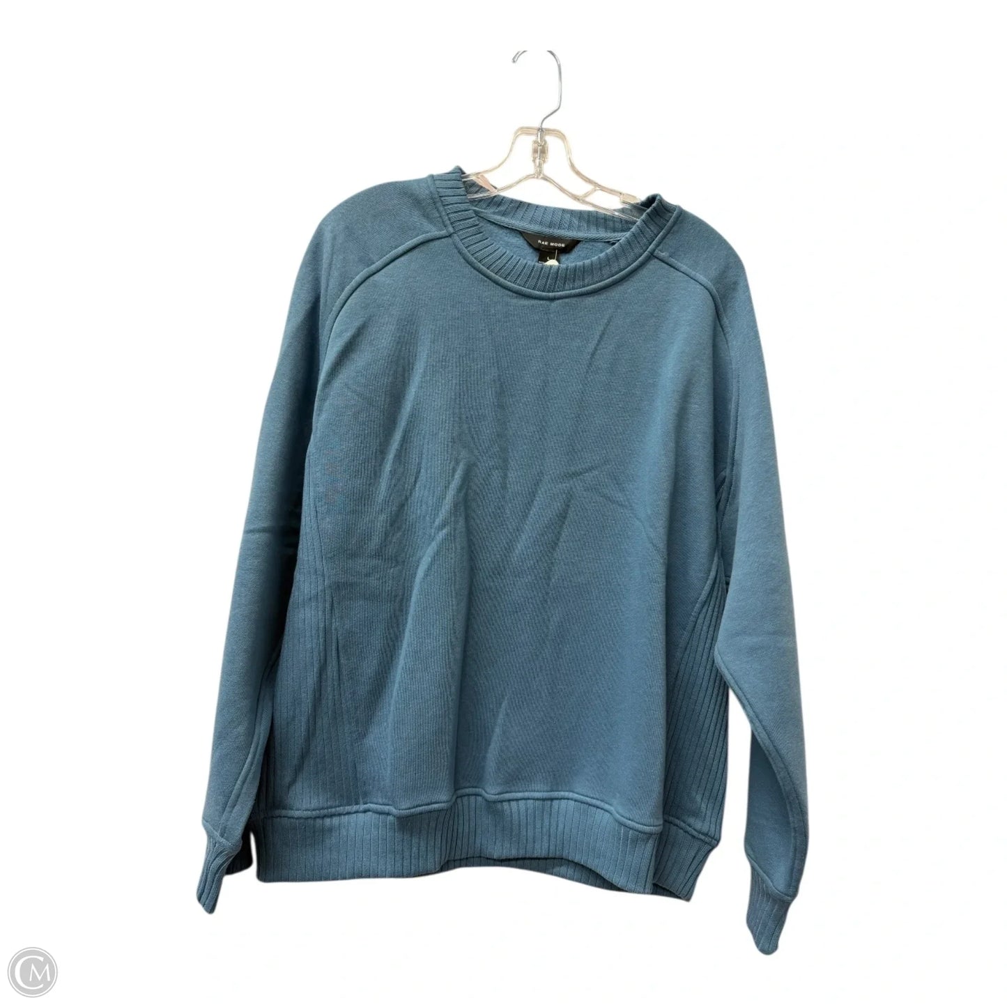 Sweater By Rae Mode In Blue, Size: L