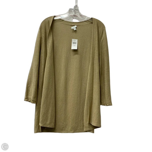 Cardigan By J. Jill In Tan, Size: Xsp
