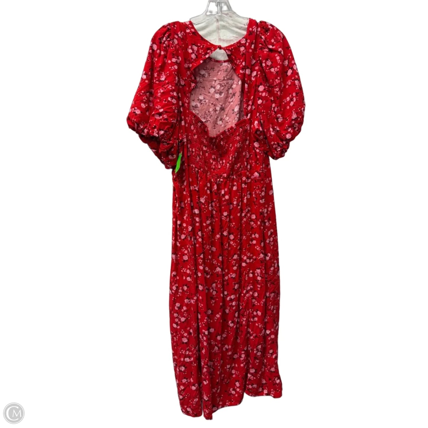 Dress Casual Maxi By Old Navy In Red, Size: 1x