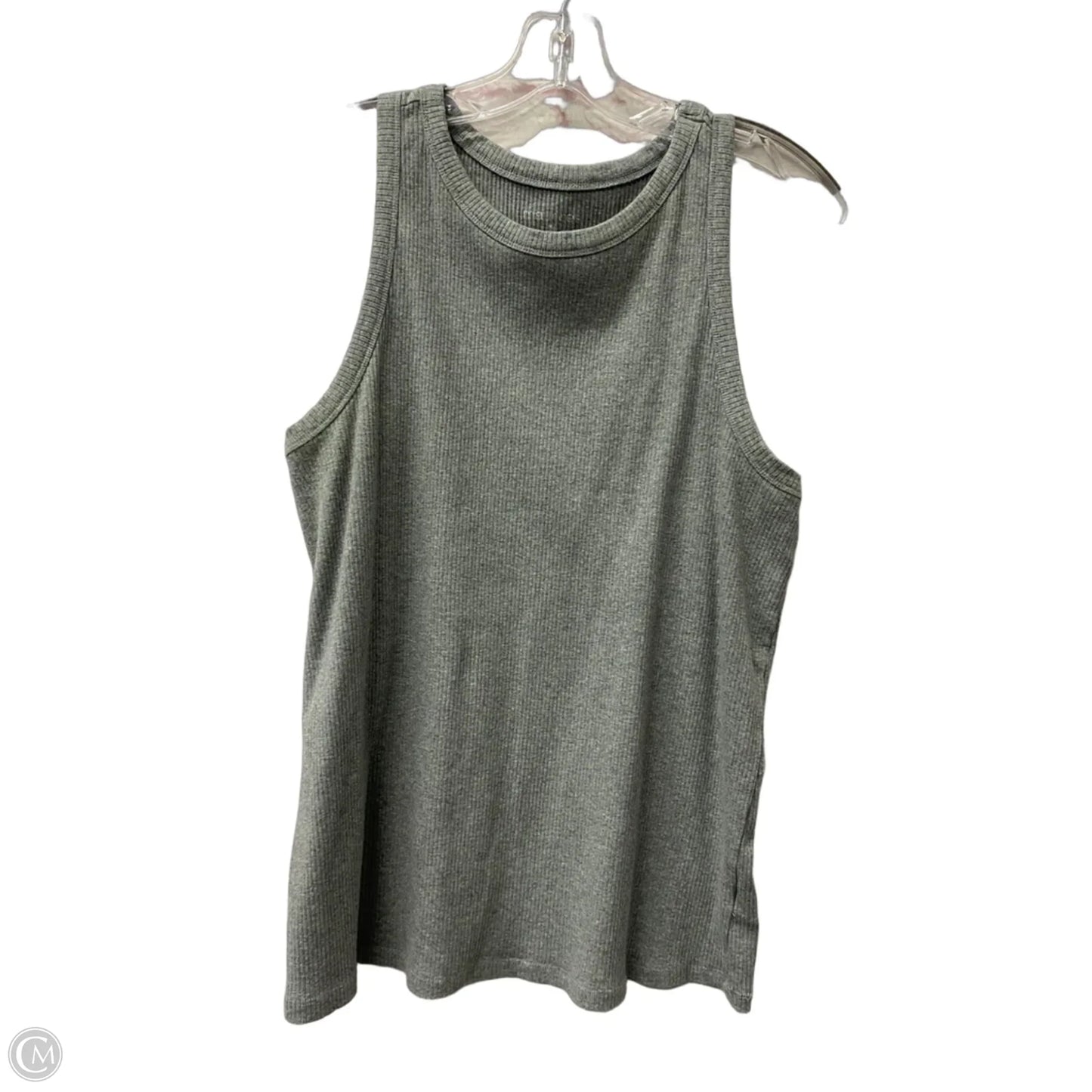 Top Sleeveless By Maurices In Grey, Size: 2x
