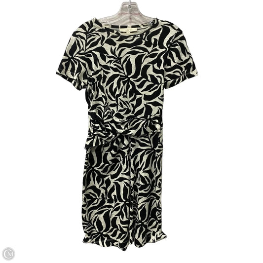Dress Casual Short By Loft In Black & White, Size: Sp