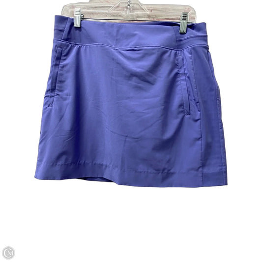 Athletic Skort By Athleta In Purple, Size: 10