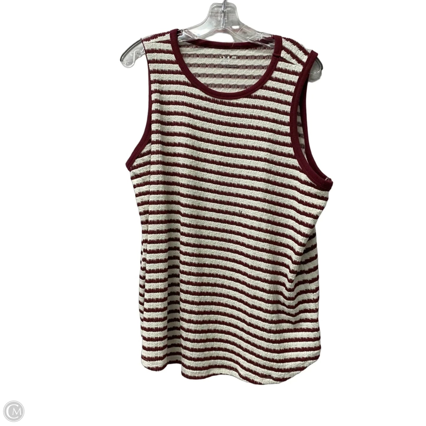 Top Sleeveless By Maurices In Purple, Size: 1x