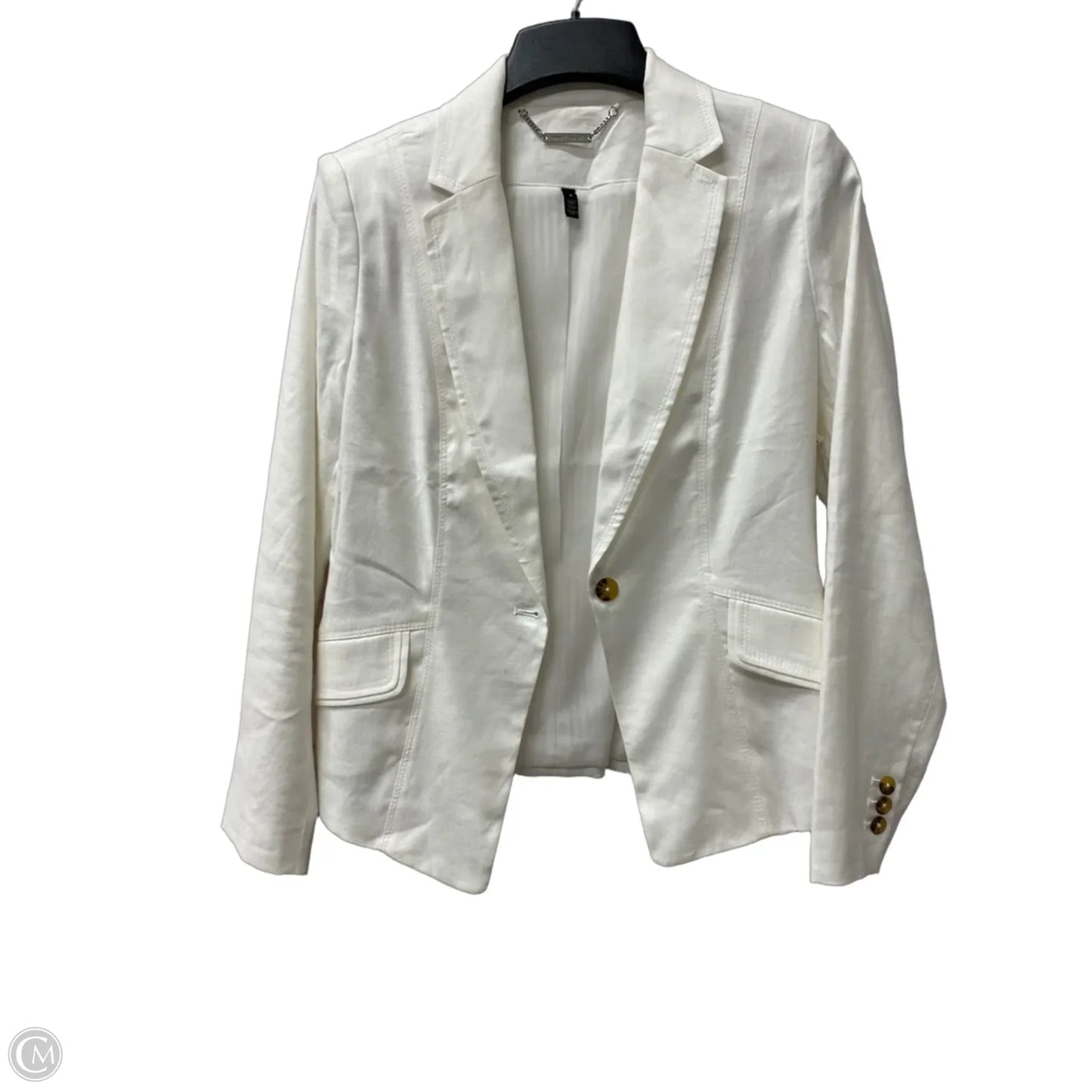 Blazer By Chicos In White, Size: M