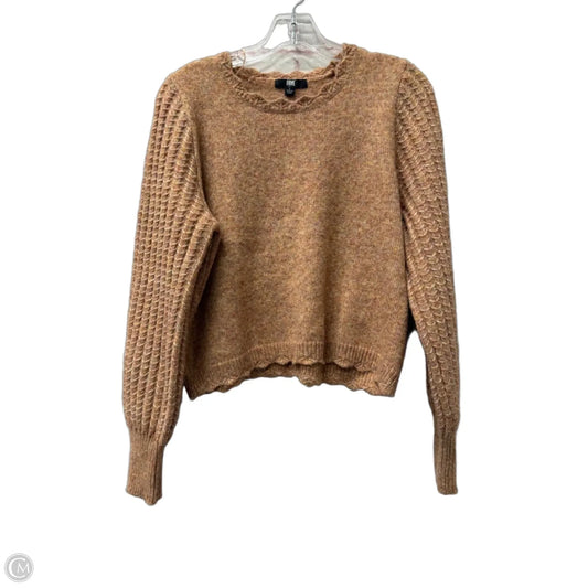 Sweater Designer By Frye In Orange, Size: L