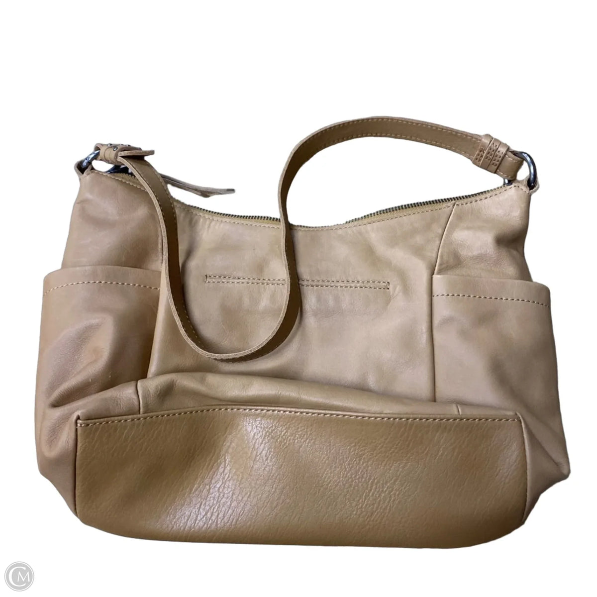 Handbag Leather By The Sak, Size: Medium