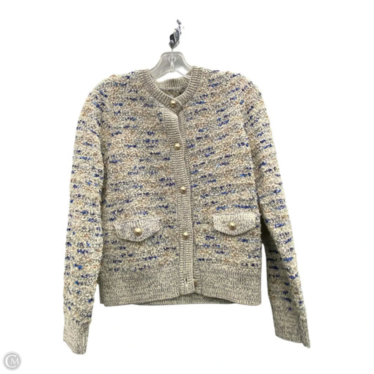 Sweater Cardigan By Nic + Zoe In Blue, Size: Sp