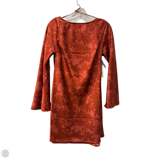 Dress Casual Short By A New Day In Orange, Size: M