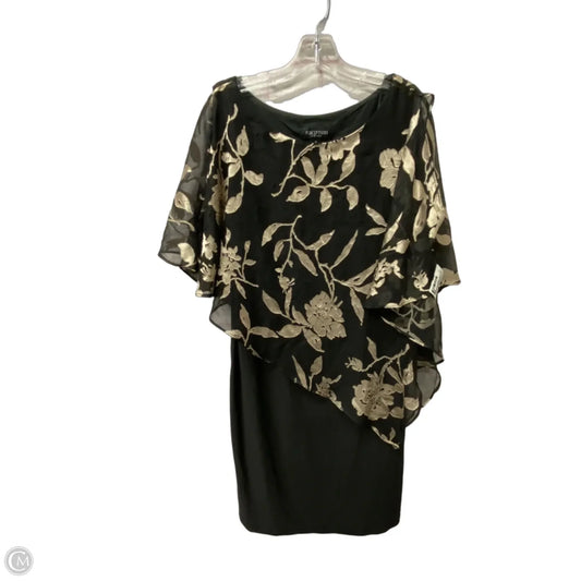 Dress Party Short By Perceptions In Black, Size: L