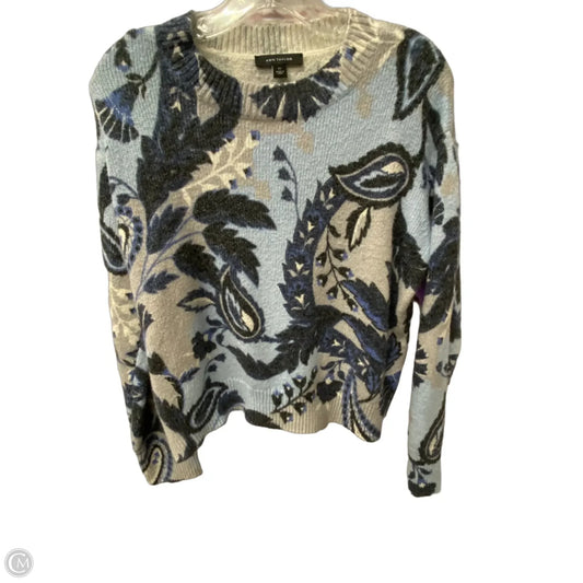 Sweater By Ann Taylor In Blue, Size: Xs