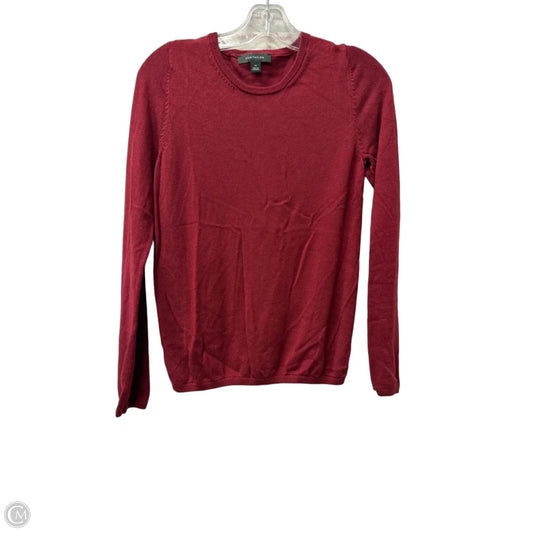 Sweater By Ann Taylor In Maroon, Size: Xs