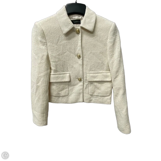 Blazer By Zara In Cream, Size: Xs
