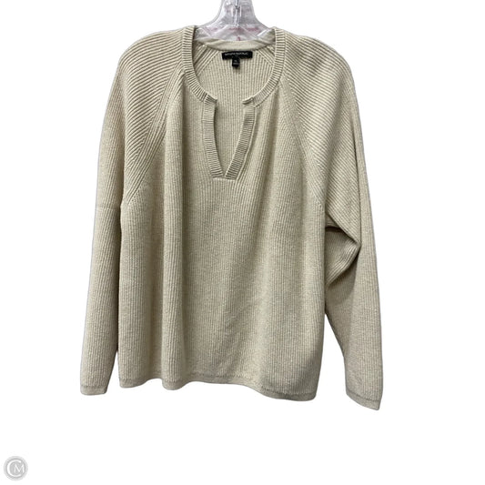 Sweater By Banana Republic In Tan, Size: Xl