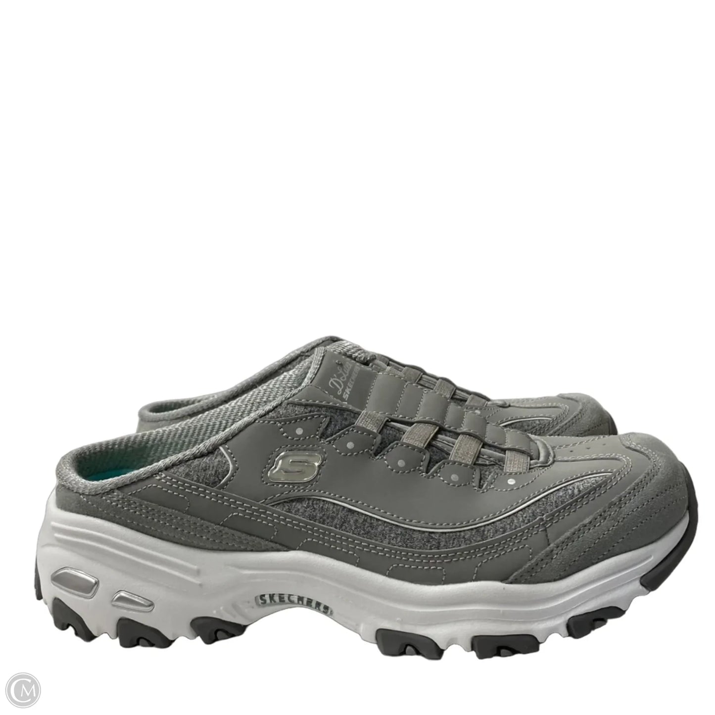 Shoes Athletic By Skechers In Grey, Size: 11