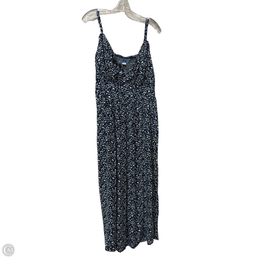Dress Casual Maxi By Old Navy In Navy, Size: Xl