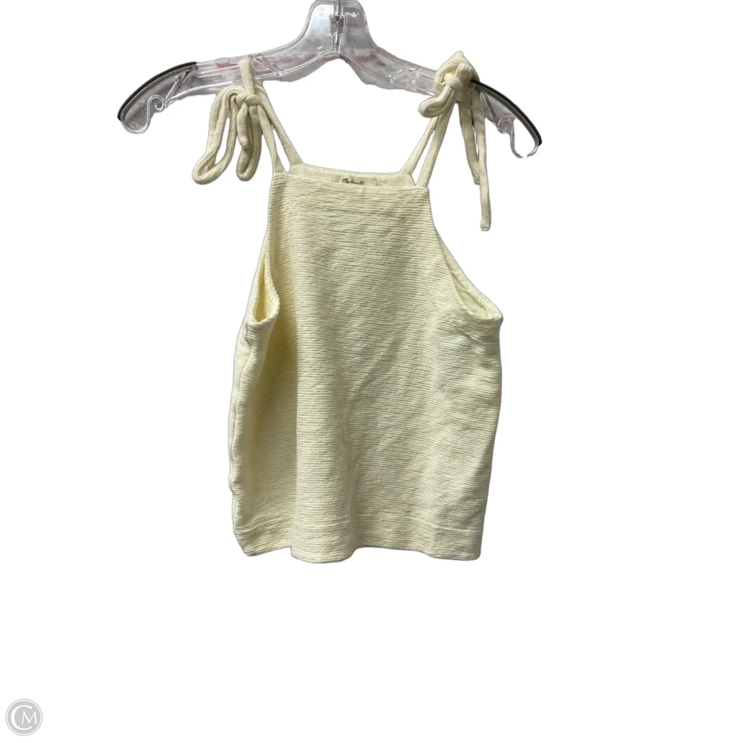 Top Sleeveless By Madewell In Cream, Size: Xs