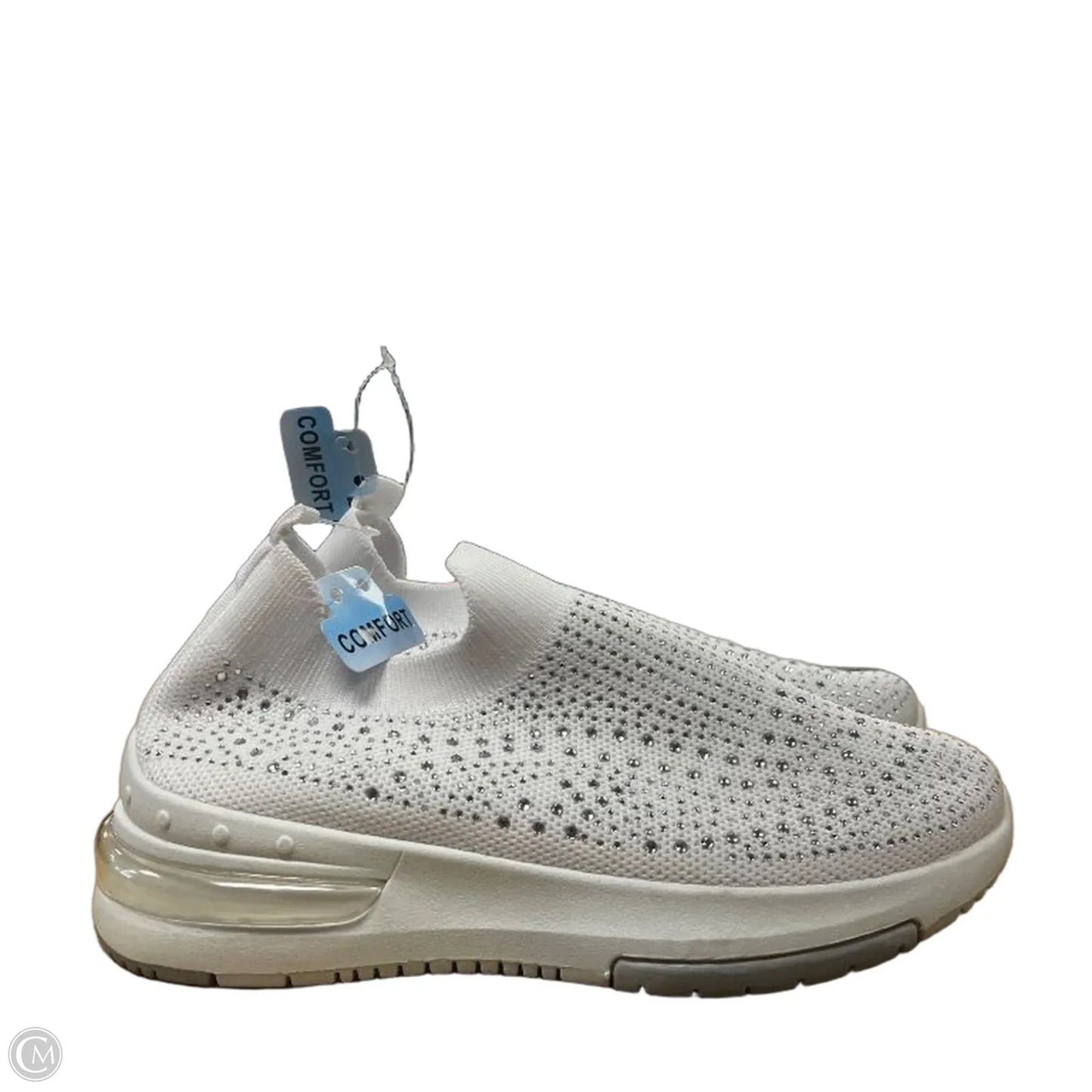Shoes Athletic By Cme In White, Size: 6.5