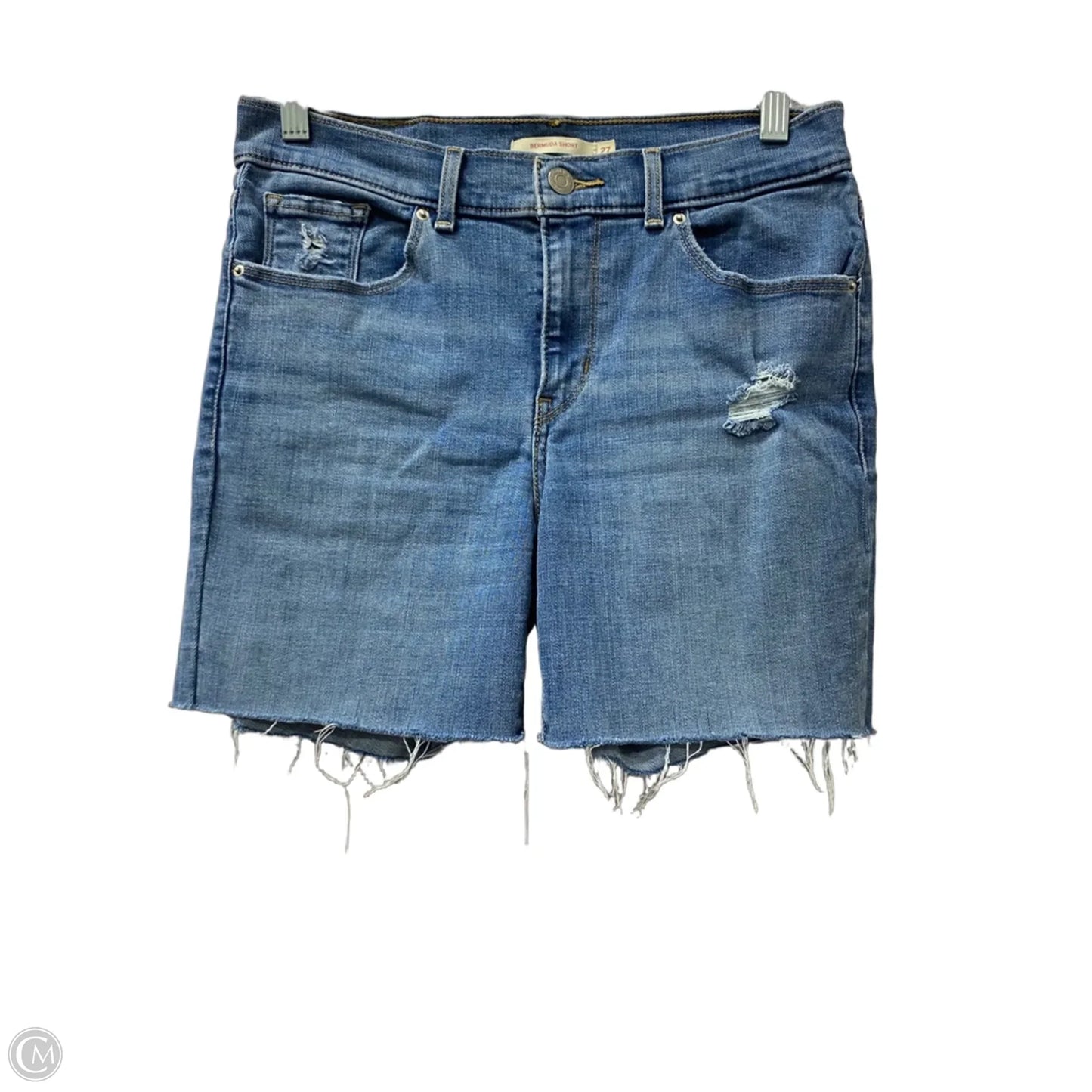 Shorts By Levi  In Blue Denim, Size: 4