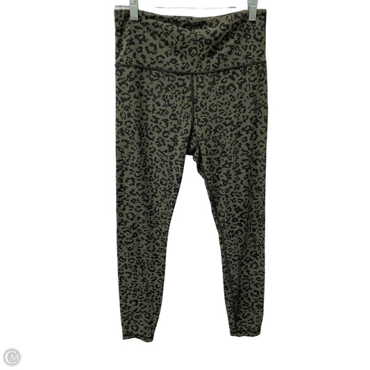 Athletic Leggings By Athleta In Green, Size: M
