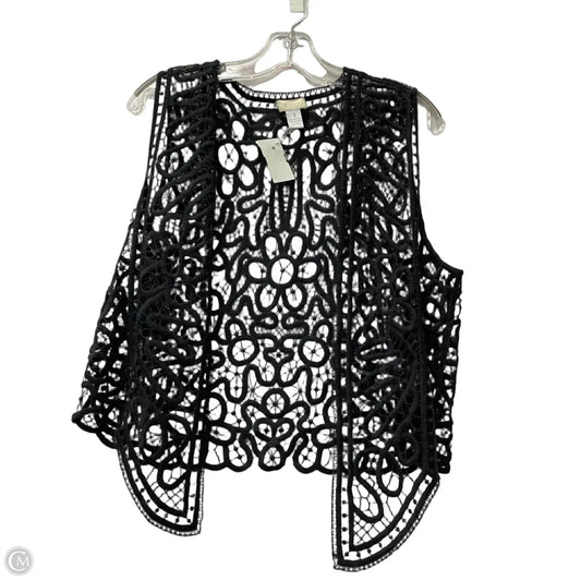 Vest Other By Chicos In Black, Size: M