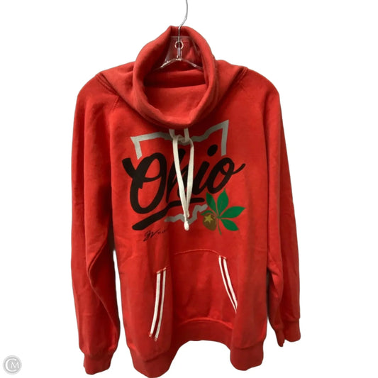 Sweatshirt Crewneck By Cme In Red, Size: M