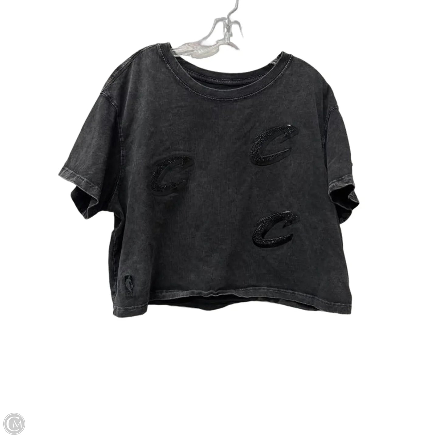 Top Short Sleeve By Cme In Grey, Size: Xl