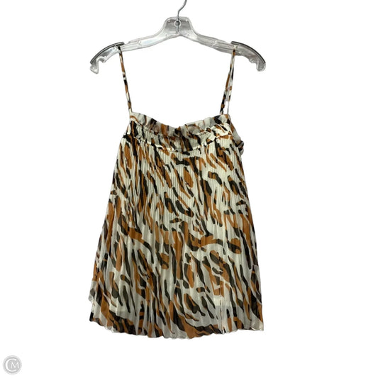 Top Sleeveless By Nine West In Cream, Size: Xl