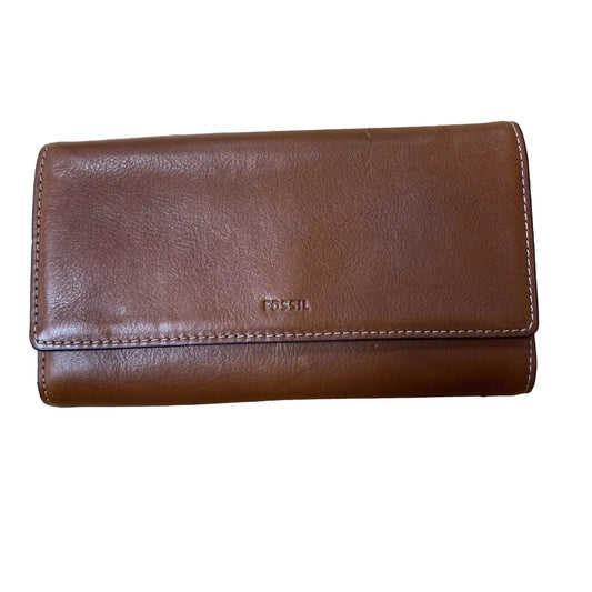 Wallet By Fossil, Size: Large