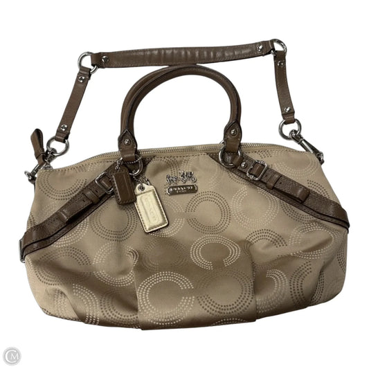 Handbag Designer By Coach, Size: Medium