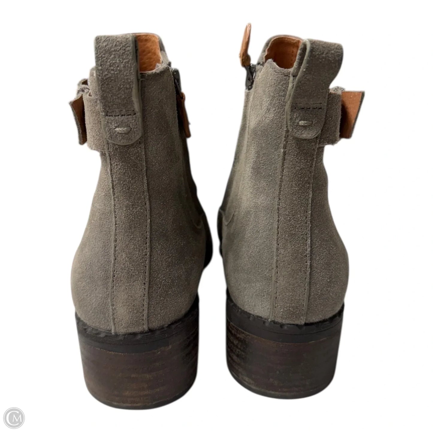 Boots Ankle Flats By Kenneth Cole In Grey, Size: 9