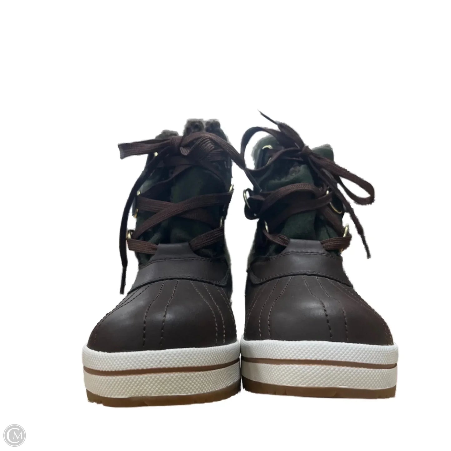 Boots Ankle Flats By Madden Girl In Brown, Size: 7.5