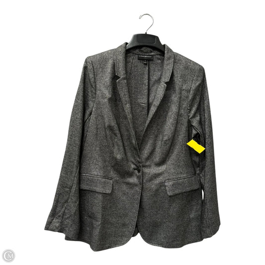 Blazer By Lane Bryant In Grey, Size: 16