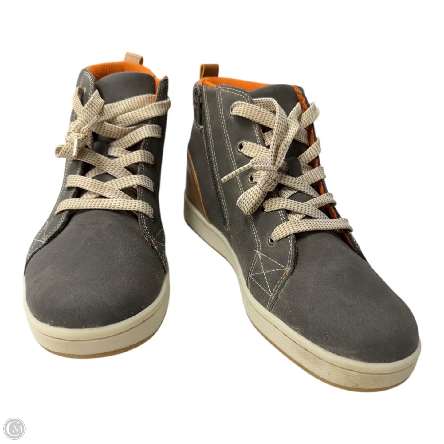 Boots Ankle Flats By Dayfive In Grey, Size: 7