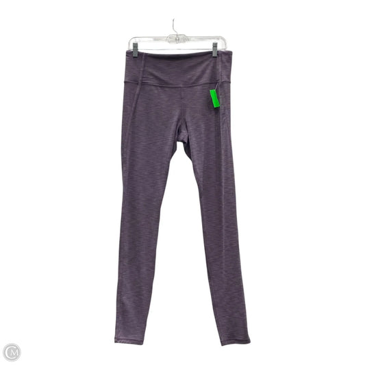 Athletic Leggings By Athleta In Purple, Size: L
