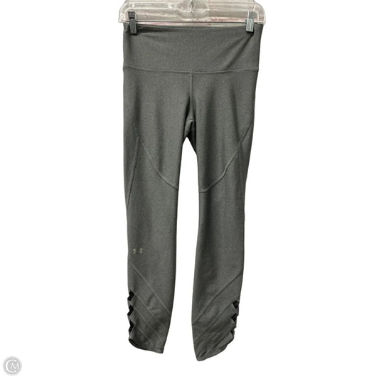 Athletic Capris By Under Armour In Grey, Size: S