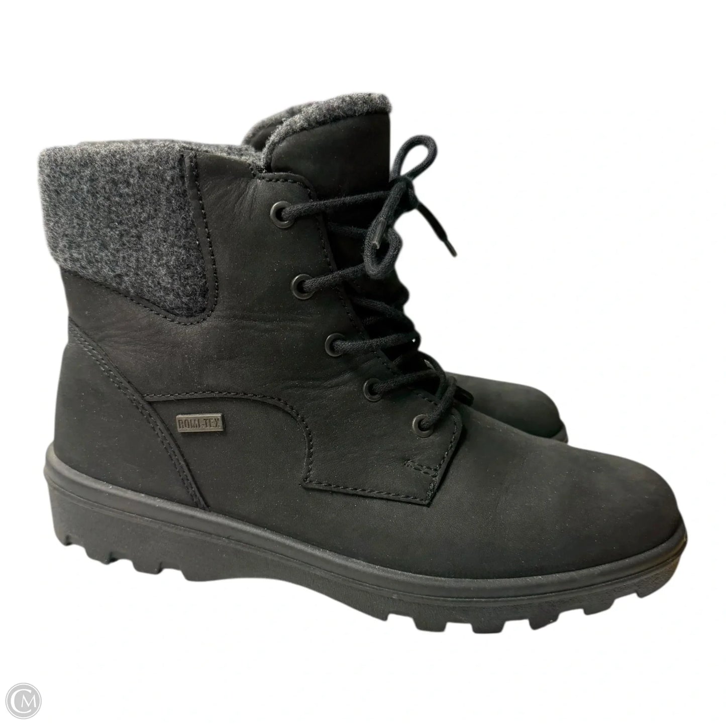 Boots Ankle Flats By Romika In Black, Size: 6