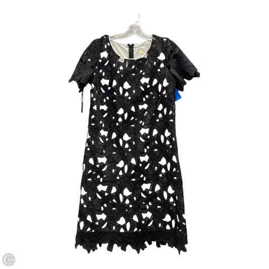 Dress Casual Short By Calvin Klein In Black & White, Size: M