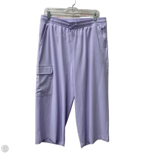 Pants Cropped By Talbots In Purple, Size: 12p