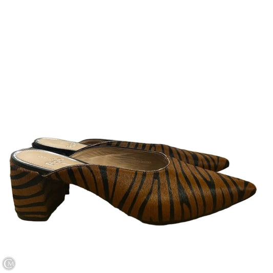 Shoes Heels Block By Linea Paolo In Brown, Size: 9.5