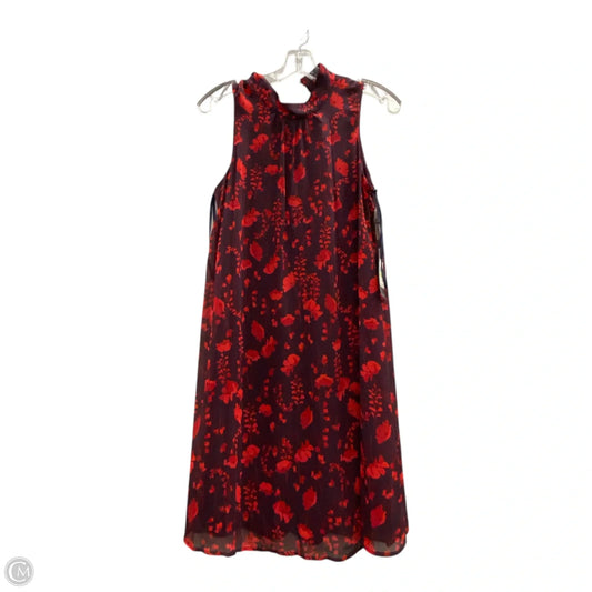 Dress Casual Short By Tommy Hilfiger In Purple & Red, Size: S