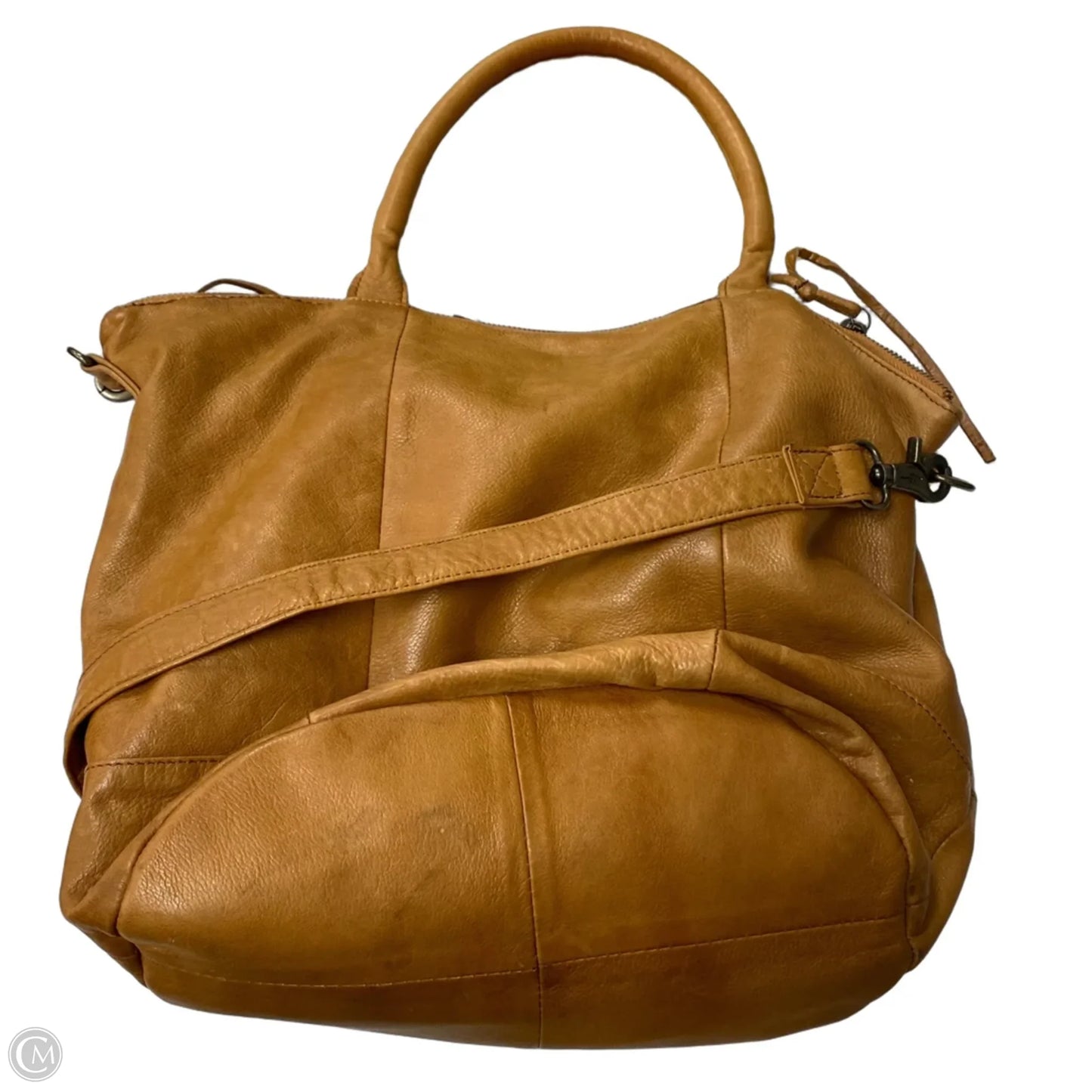 Handbag Leather By Day + Mood, Size: Medium