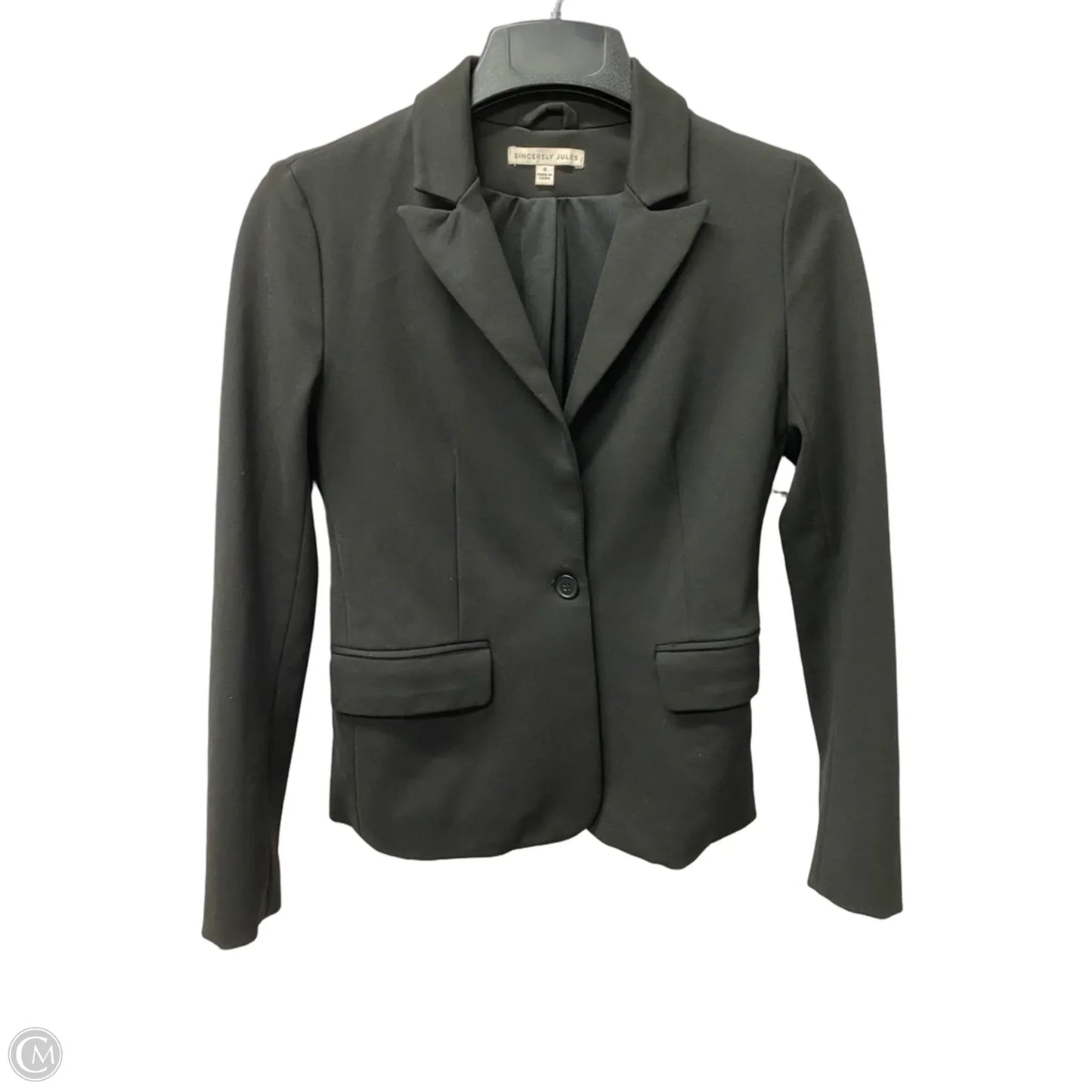 Blazer By Sincerely Jules In Black, Size: S