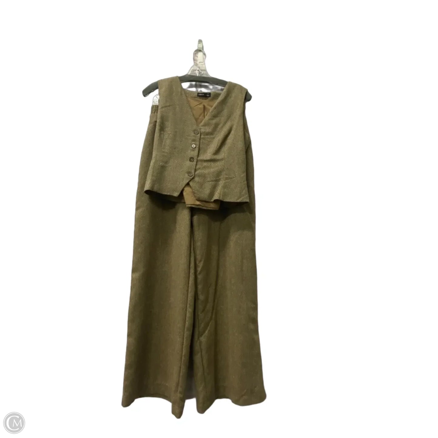 Pants Set 2pc By Cme In Brown, Size: M