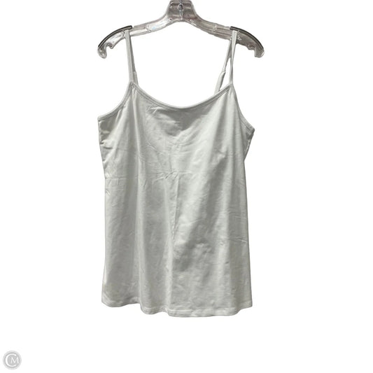 Top Sleeveless Basic By Torrid In White, Size: 2x